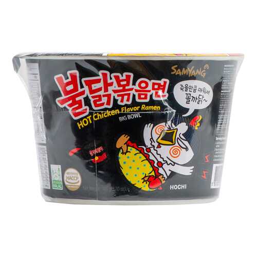 Лапша Samyang быстрого приготовления со вкусом курицы острая 105 г Южная Корея в Магнолия