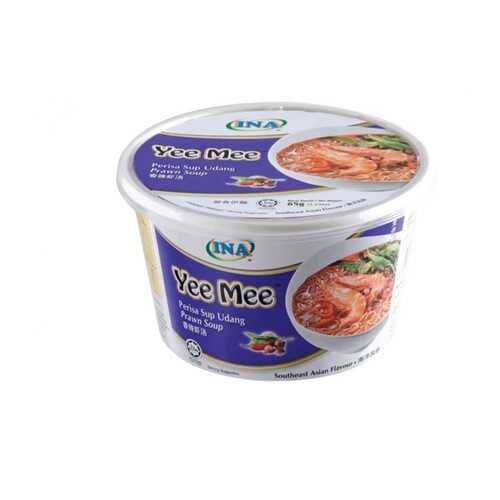 Лапша Yee Mee Ina креветочный уданг быстрого приготовления 78 г в Магнолия