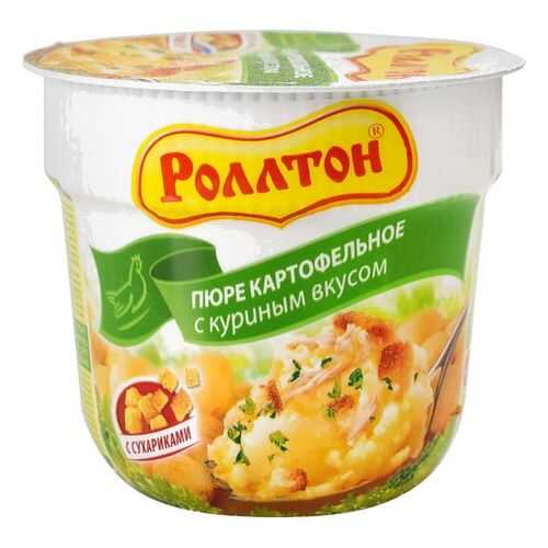 Пюре картофельное Роллтон с куриным вкусом 40 г в Магнолия