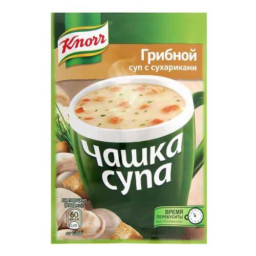 Суп Knorr чашка грибной с сухариками сухая смесь 15.5 г в Магнолия