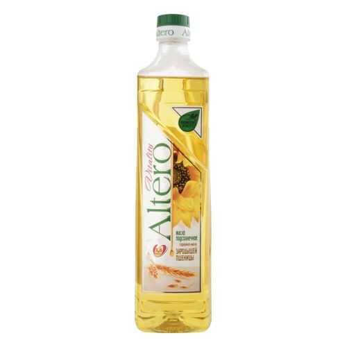 Масло подсолнечное vitality Altero с добавлением масла зародышей пшеницы 810 мл в Магнолия