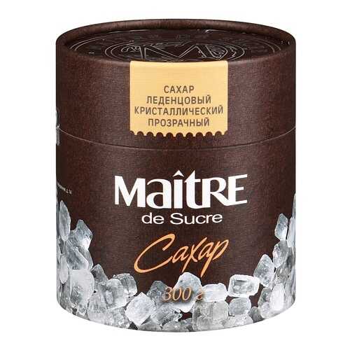 Сахар Maitre de Sucre леденцовый прозрачный кристаллический 300 г в Магнолия