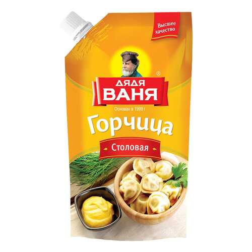 Горчица Дядя Ваня столовая 140 г в Магнолия