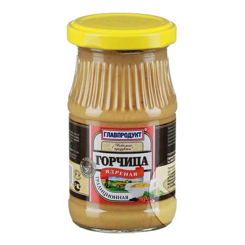 Горчица Главпродукт ядреная традиционная 170 г в Магнолия