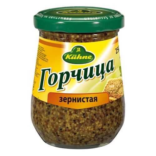 Горчица Kuhne зернистая 250 мл в Магнолия