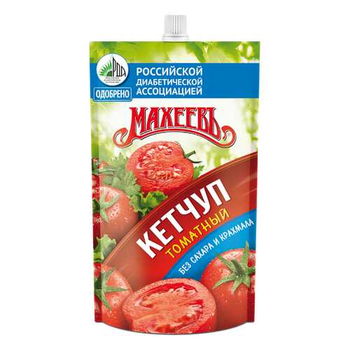 Кетчуп Махеевъ Томатный без сахара и крахмала 300 г в Магнолия