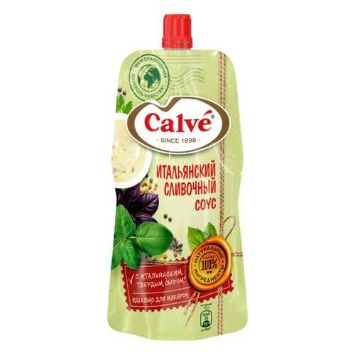 Соус для макарон Calve итальянский сливочный 230 г в Магнолия
