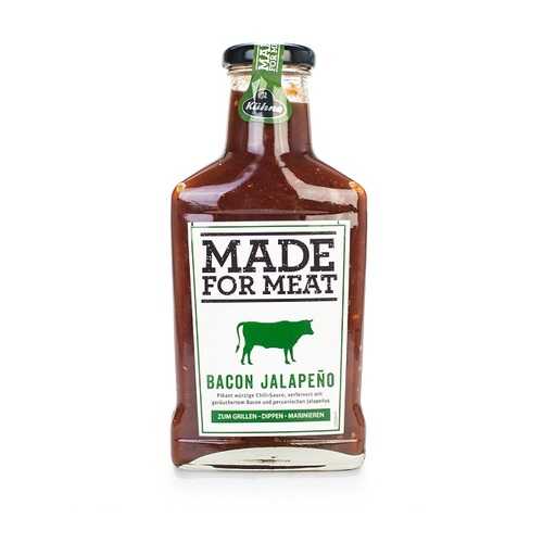 Соус томатный Kuhne Made for Meat с беконом и перцем Халапеньо, 375мл, Германия в Магнолия