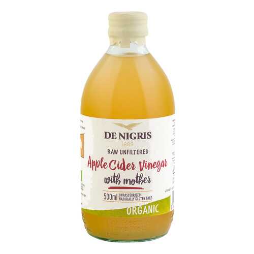 Уксус De Nigris Organic яблочный нефильтрованный 500 мл в Магнолия