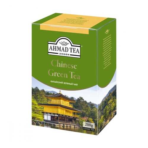 Чай Ahmad Chinese Green Tea зеленый листовой 200 г в Магнолия