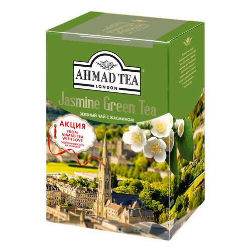 Чай Ahmad Tea байховый зеленый листовой жасмин 100 г в Магнолия