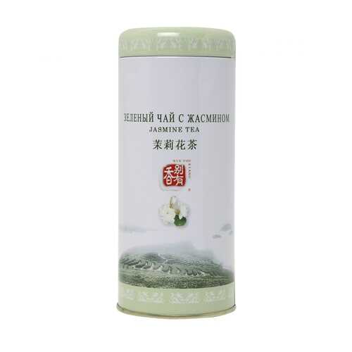Чай БиоШань Jasmin Tea, зеленый с жасмином, 125 гр в Магнолия