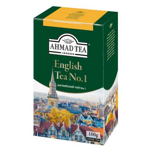 Чай черный Ahmad Tea english tea № 1 90 г в Магнолия