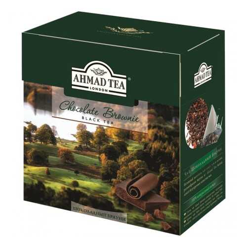 Чай черный Ahmad Tea шоколадный брауни 20 пакетиков в Магнолия