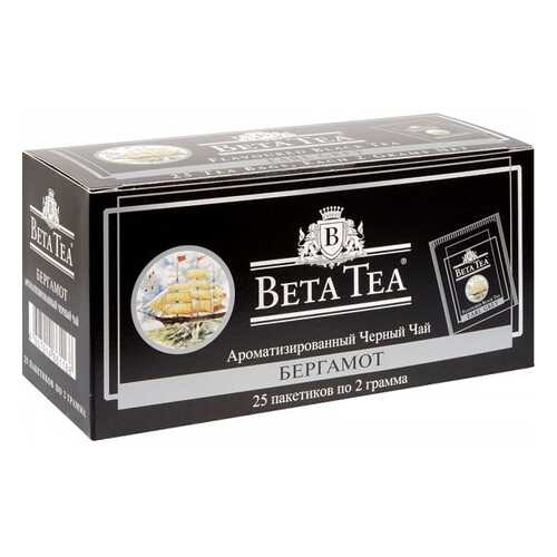 Чай черный Beta Tea бергамот 25 пакетиков в Магнолия