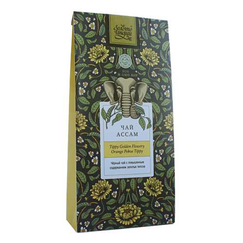 Чай чёрный крупнолистовой ASSAM TGFOP 100 г в Магнолия