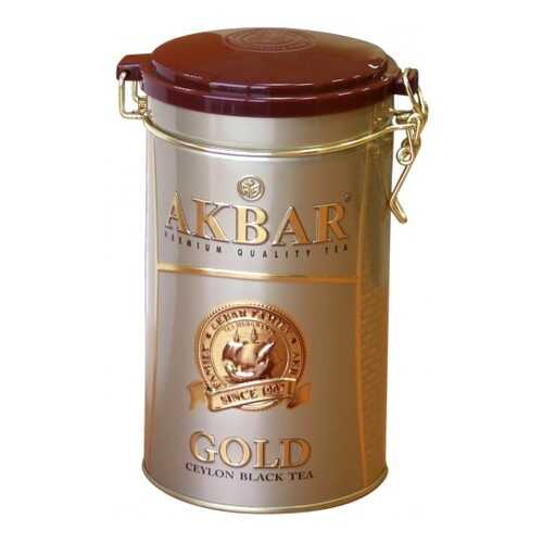 Чай черный листовой Akbar gold 225 г в Магнолия