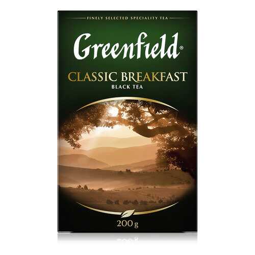Чай черный листовой Greenfield Classic Breakfast 200 г в Магнолия