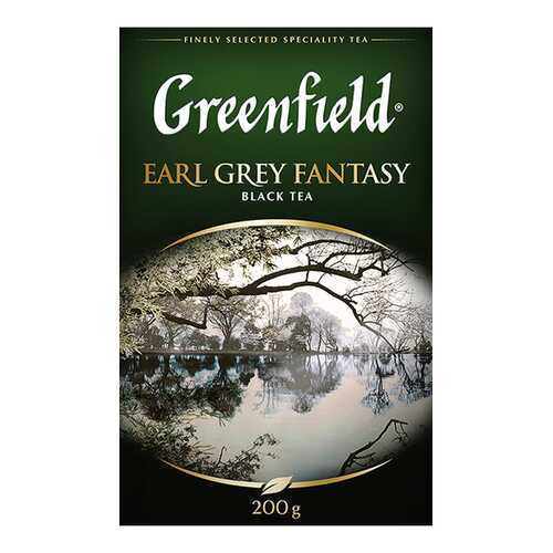 Чай черный листовой Greenfield Earl Grey Fantasy 200 г в Магнолия