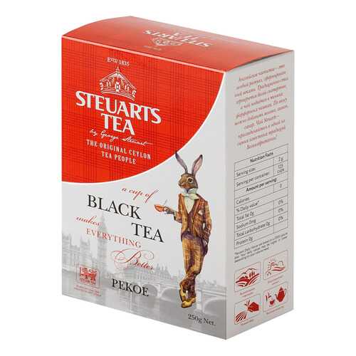 Чай черный листовой Steuarts black tea pekoe 250 г в Магнолия