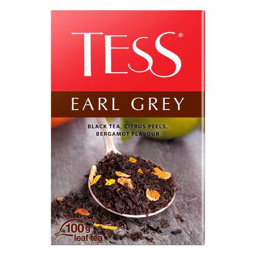 Чай черный листовой Tess Earl Gray 100 г в Магнолия