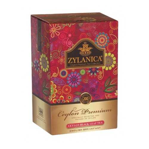 Чай черный листовой Zylanica ceylon premium collection английский завтрак FBOP 200 г в Магнолия