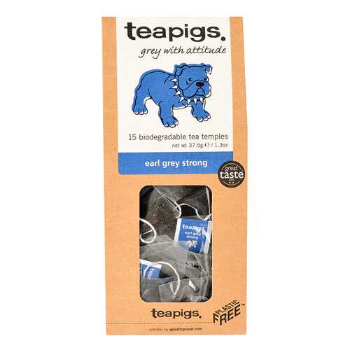 Чай черный Teapigs крепкий эрл грей 15*2.5 г в Магнолия