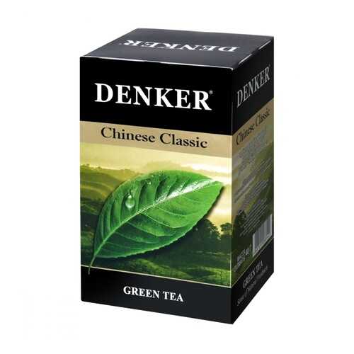 Чай Denker Chinese Classic зеленый 20 пакетиков в Магнолия