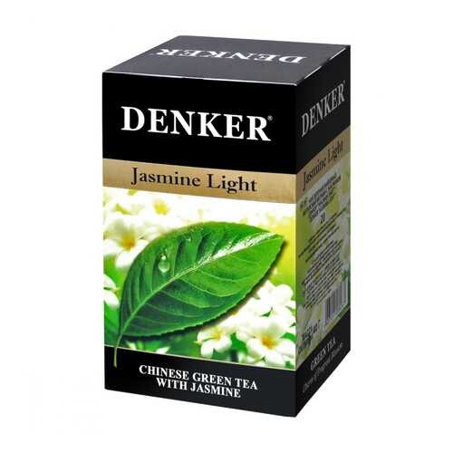 Чай Denker Jasmine Light зеленый с жасмином 20 пакетиков в Магнолия