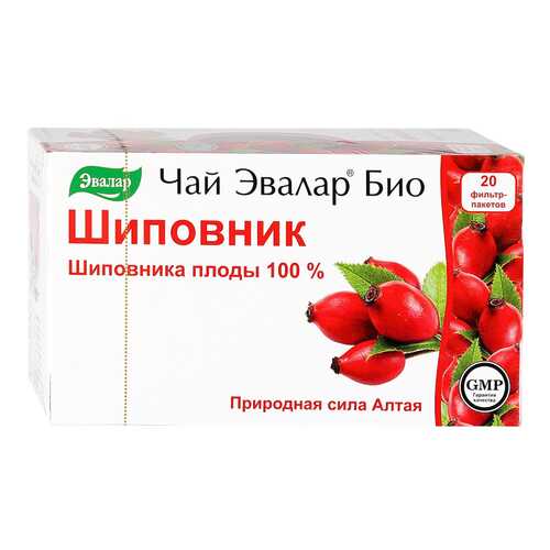 Чай Эвалар био шиповник 20 пакетиков в Магнолия