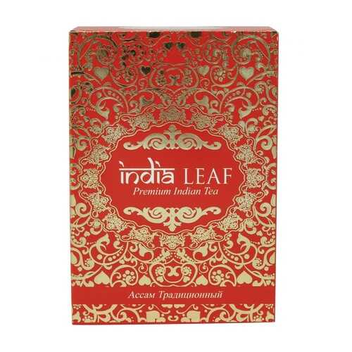Чай India leaf Ассам традиционный, черный мелколистовой, 100 гр в Магнолия