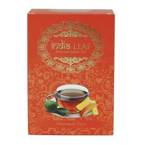 Чай India leaf Манговый улун, зеленый с добавками, 100 гр в Магнолия
