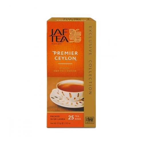 Чай Jaf Tea Premier Ceylon черный 25 пакетиков в Магнолия