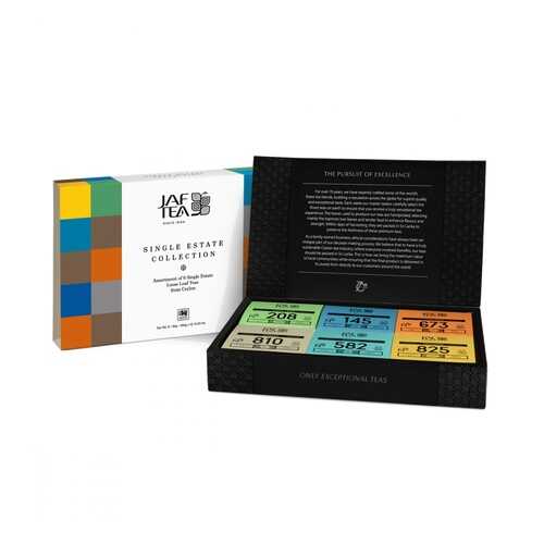 Чай Jaf Tea Single Estate Collection черный ассорти 6 видов по 30 г в Магнолия