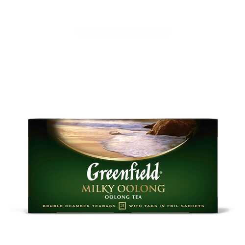 Чай оолонг Greenfield Milky Oolong 25 пакетиков в Магнолия