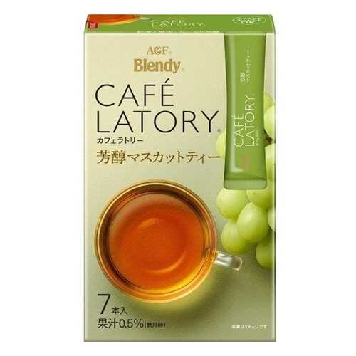 Чай растворимый AGF Cafe Latory Бленди латте мускат в стиках 7*6.5 г в Магнолия