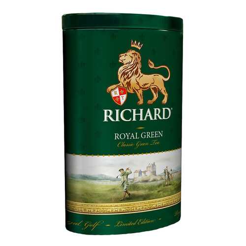 Чай Richard роял грин зеленый крупнолистовой 80 г в Магнолия