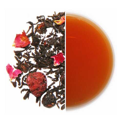 Чай Tea.ru Sweet Raspberries черный листовой c добавками 75 г в Магнолия