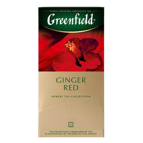 Чай травяной Greenfield Ginger Red 25 пакетиков в Магнолия
