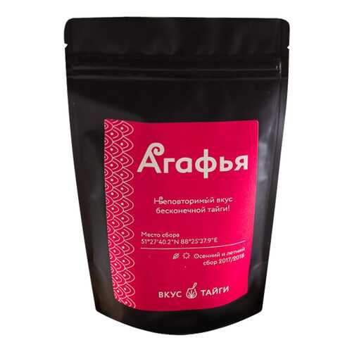 Чай Вкус тайги Агафья 50 г в Магнолия