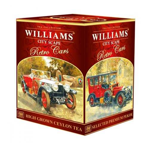 Чай Williams City Scape черный 150 г в Магнолия