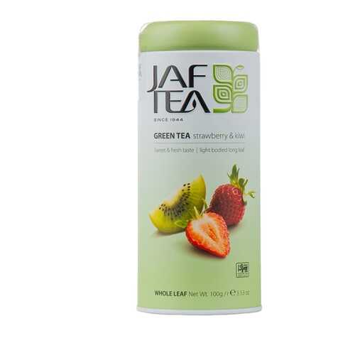Чай зеленый JAF TEA Strawberry Kiwi с ароматом клубники и киви 100г Шри-Ланка в Магнолия