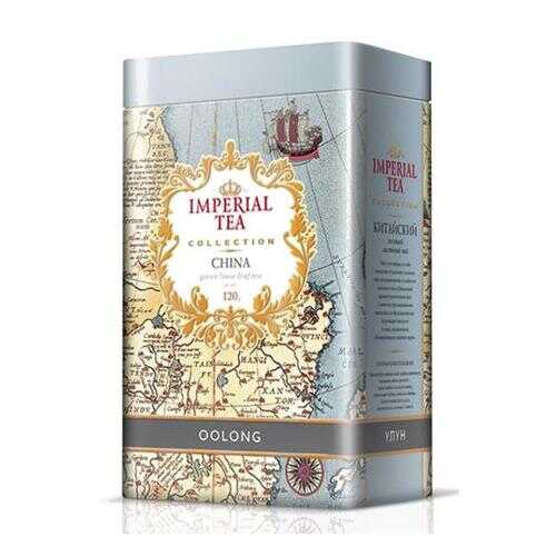 Чай зеленый крупнолистовой китайский улун Imperial tea collection Oolong ж/б 120 г в Магнолия