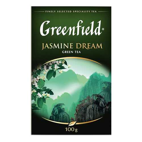 Чай зеленый листовой Greenfield Jasmine Dream 100 г в Магнолия