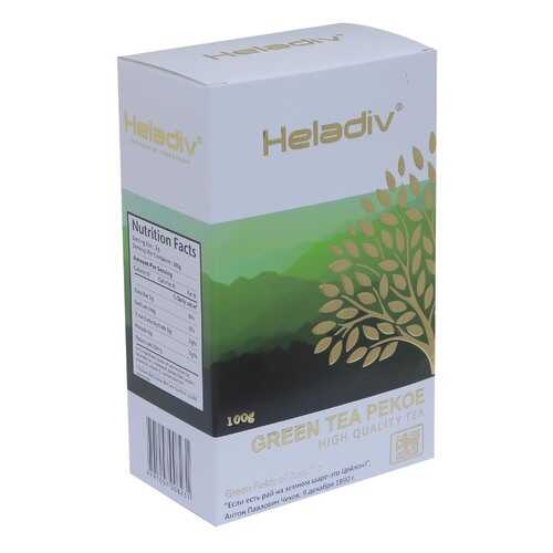 Чай зеленый листовой Heladiv green tea 100 г в Магнолия
