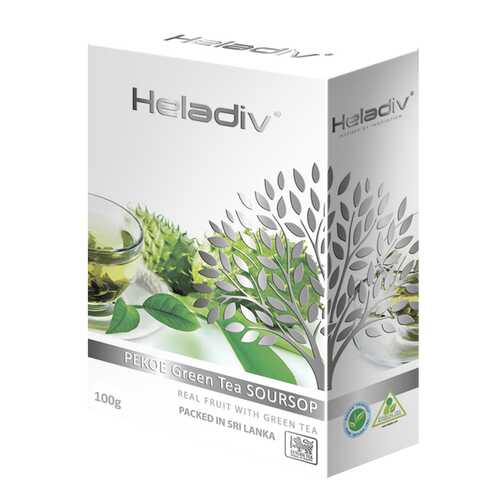Чай зеленый листовой Heladiv soursop green tea 100 г в Магнолия