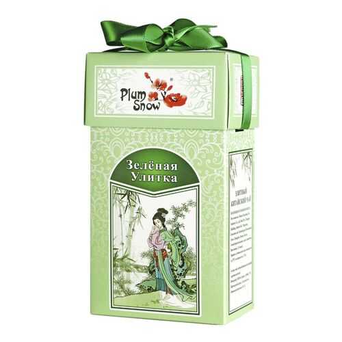 Чай зеленый Plum Snow зеленая улитка 100 г в Магнолия