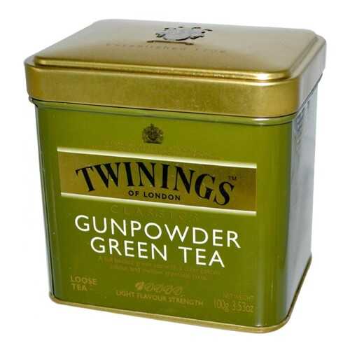 Чай зеленый Twinings ганпаудер байховый крупнолистовой 100 г в Магнолия