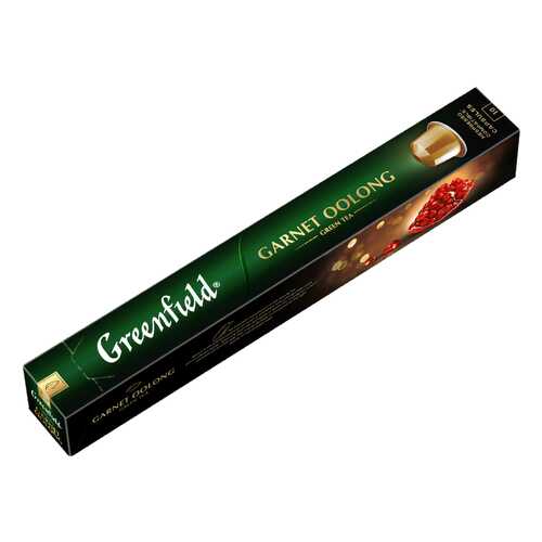 Чай зеленый в капсулах Greenfield Garnet Oolong 10 капсул в Магнолия