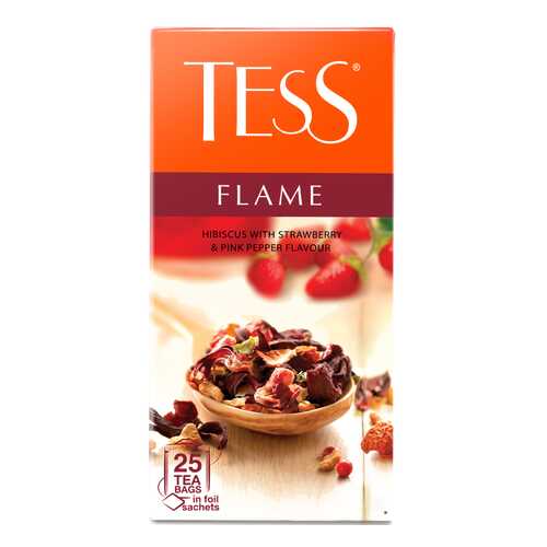 Чайный напиток Tess Flame 25 пакетиков в Магнолия